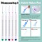 Swpeet 43Pcs Sewing Tools Kit, 10Pcs Professional Tailor's Chalk and 12Pcs Sewing Mark Pencil with 12Pcs 5 Color Disappearing Erasable Ink Fabric Marker Pen and 10Pcs Plastic Clips for Sewing Marking
